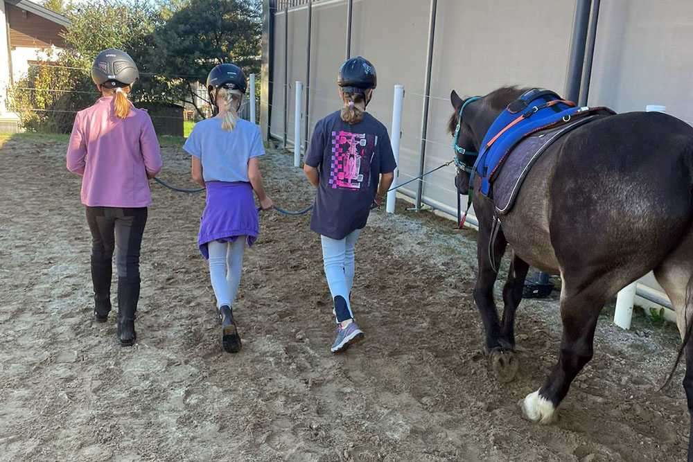 Reittherapie mit Kinder